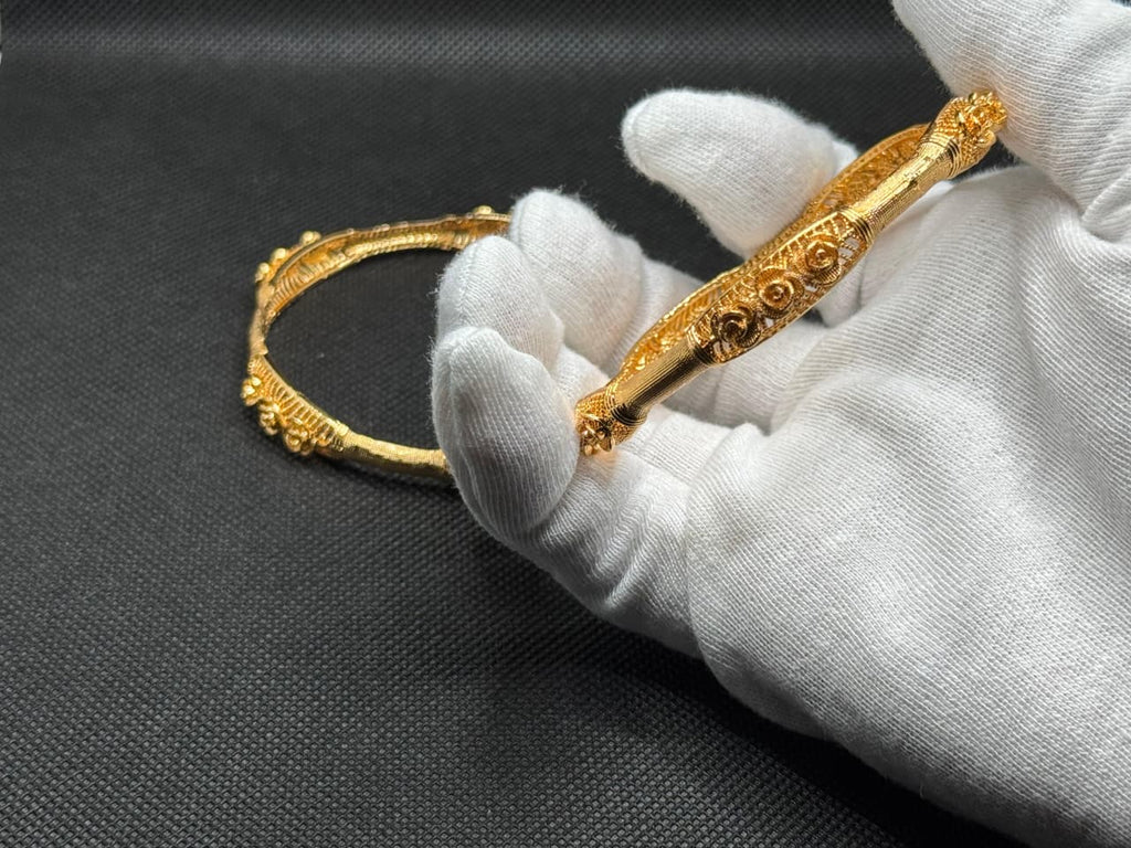 Golden Elegance Bangles