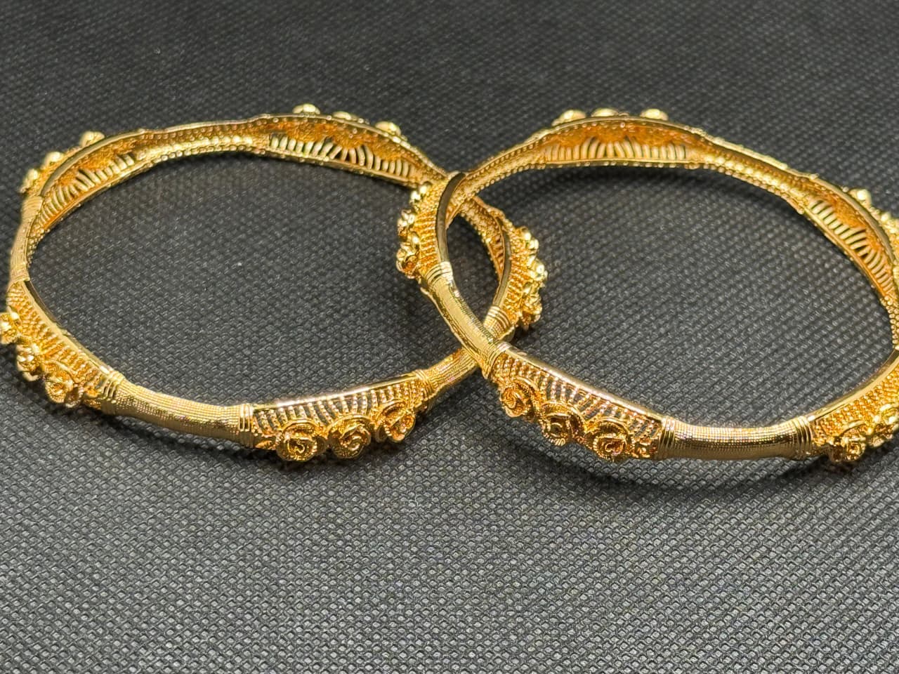 Golden Elegance Bangles